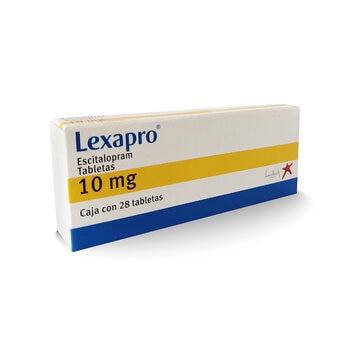 Lexapro 10 MG 28 Tabletas