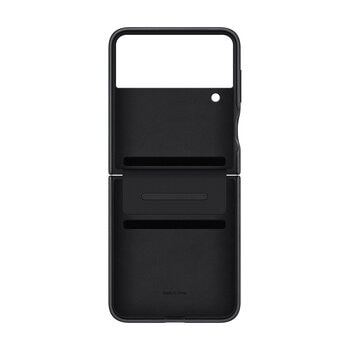 Samsung Cover Flap Leather Black para Galaxy Z Flip 4