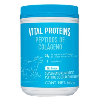 Péptidos de Colágeno Vital Proteins Bovino Sin Sabor 680g