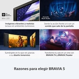 Sony Pantalla 98" BRAVIA 5 Miniled 4K Google TV Sony Pantalla 98" BRAVIA 5 Miniled 4K Google TV