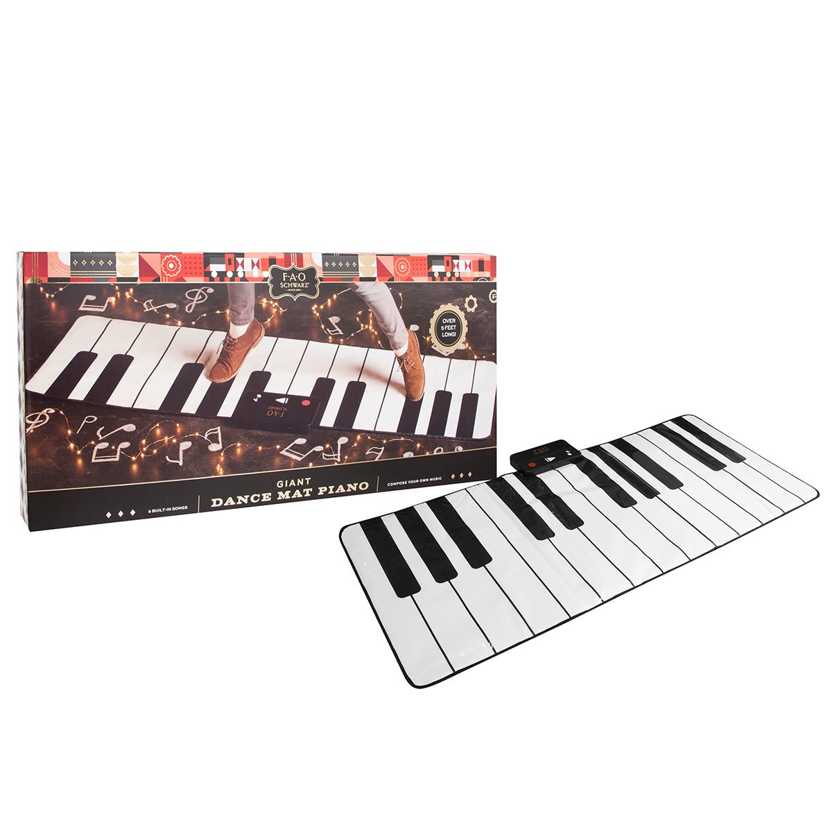 Tapete De Piano Musical Gigante Fao Schwarz Costco Mexico