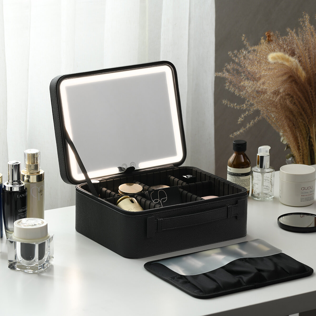 Sheffield Remi, Cosmetiquera con Espejo con Luz Sheffield Remi, Cosmetiquera con Espejo con Luz