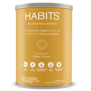 Habits by Not A Fancy Kitchen Proteína Vegetal Sabor Maca Cacao