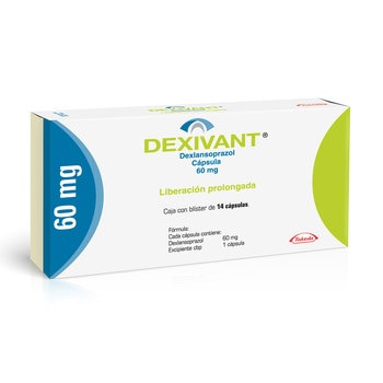 Dexivant  60 mg, Dexlansoprazol 14 Cápsulas 