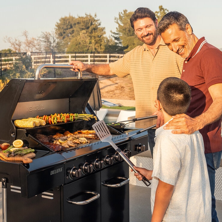 Nexgrill, Asador de Gas Deluxe de 7 Quemadores Nexgrill, Asador de Gas Deluxe de 7 Quemadores