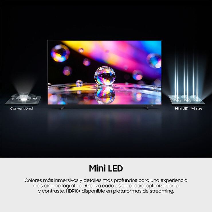 Samsung Pantalla 85" Miniled 4K Smart TV Samsung Pantalla 85" Miniled 4K Smart TV