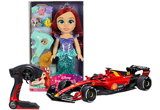 Juguetes para niños y niñas