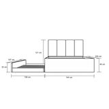 Skanor Muebles, Fosso, Base Doble Skanor Muebles, Fosso, Base Doble