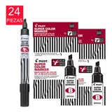 Pilot marcador permanente punta cincel rellenable Pilot marcador permanente punta cincel rellenable