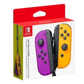 Nintendo Switch Joy-Con L/R Neon Morado y Naranja