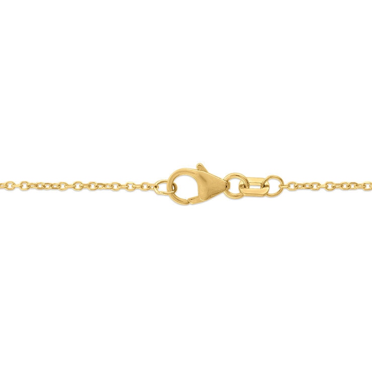 Collar, con Dije de Gota, Oro 14 K Collar, con Dije de Gota, Oro 14 K