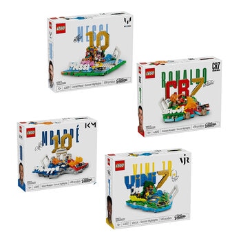 lego editions fenómenos del fútbol, varios modelos