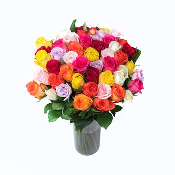 Bouquet 48 rosas diferentes colores Bouquet 48 rosas diferentes colores