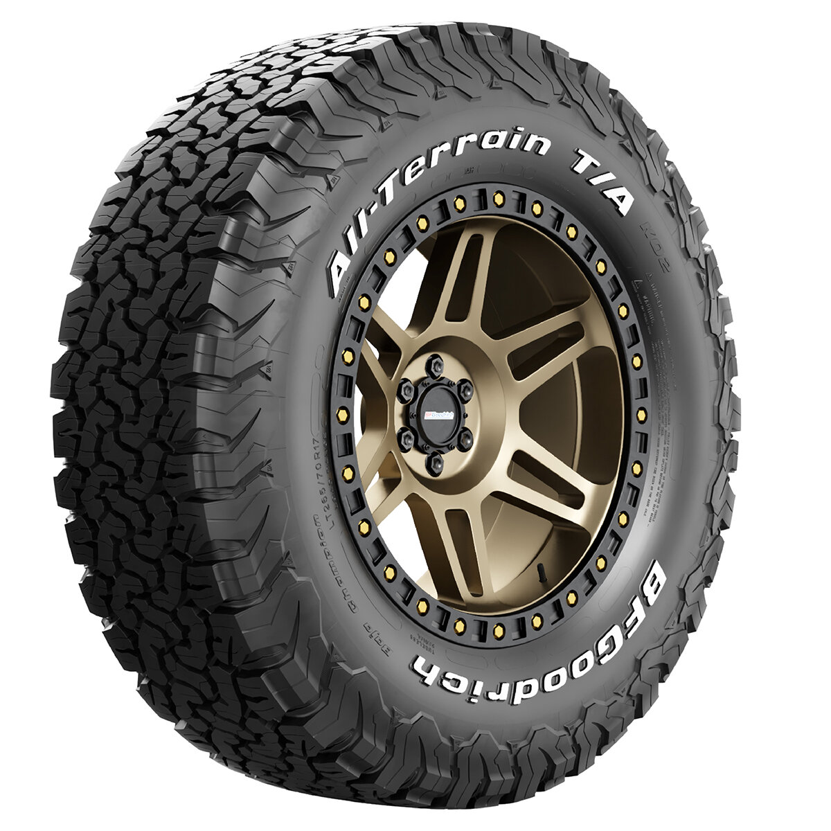 Llanta BFGoodrich All Terrain KO2 33X10.5R15 114R