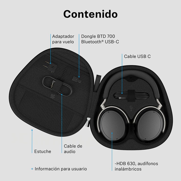 Sennheiser HDB-630 Audífonos Bluetooth Sennheiser HDB-630 Audífonos Bluetooth