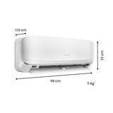 Hisense, Aire Acondicionado Minisplit, Enfriamiento y Calefacción, 12,000 BTU, 220V, Gas R32 Hisense, Aire Acondicionado Minisplit, Enfriamiento y Calefacción, 12,000 BTU, 220V, Gas R32