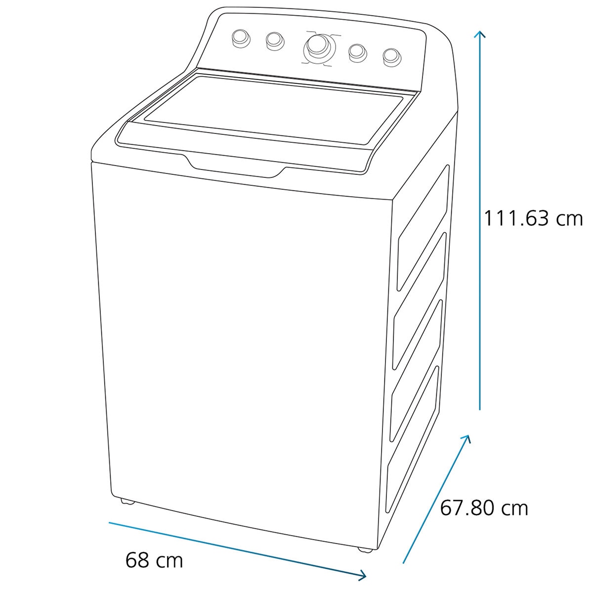 GE Lavadora Top Load 24Kg GE Lavadora Top Load 24Kg