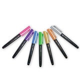 Zebra Marcador Brush Pen Colores Surtidos, Estuche 7 Pzas Zebra Marcador Brush Pen Colores Surtidos, Estuche 7 Pzas