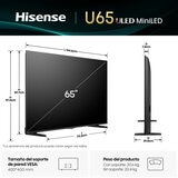 Hisense Pantalla 65" Miniled 4K Fire TV Hisense Pantalla 65" Miniled 4K Fire TV
