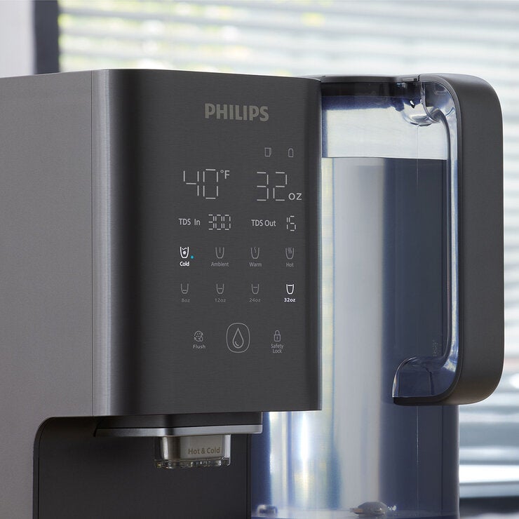 Philips, Purificador de Agua con Ósmosis Inversa, 3 Temperaturas Philips, Purificador de Agua con Ósmosis Inversa, 3 Temperaturas