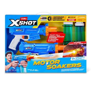 Zuru X-Shot Pistola de Agua, Juego de 2 Pzas. Zuru X-Shot Pistola de Agua, Juego de 2 Pzas.
