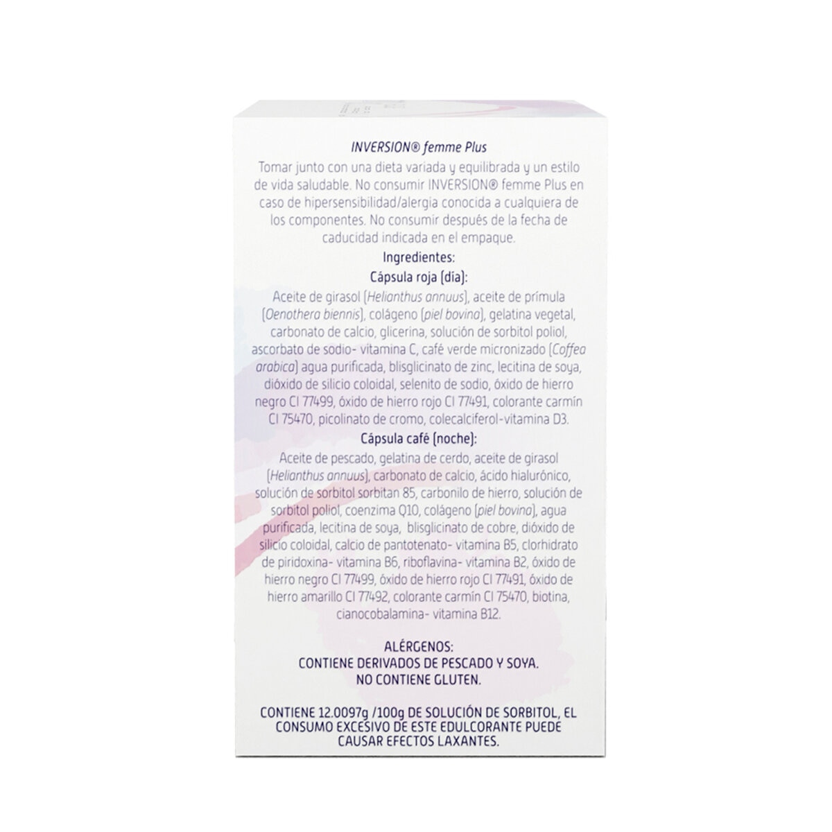 Inversión Femme Plus 60 cápsulas de día y 30 Cápsulas de Noche Inversión Femme Plus 60 cápsulas de día y 30 Cápsulas de Noche