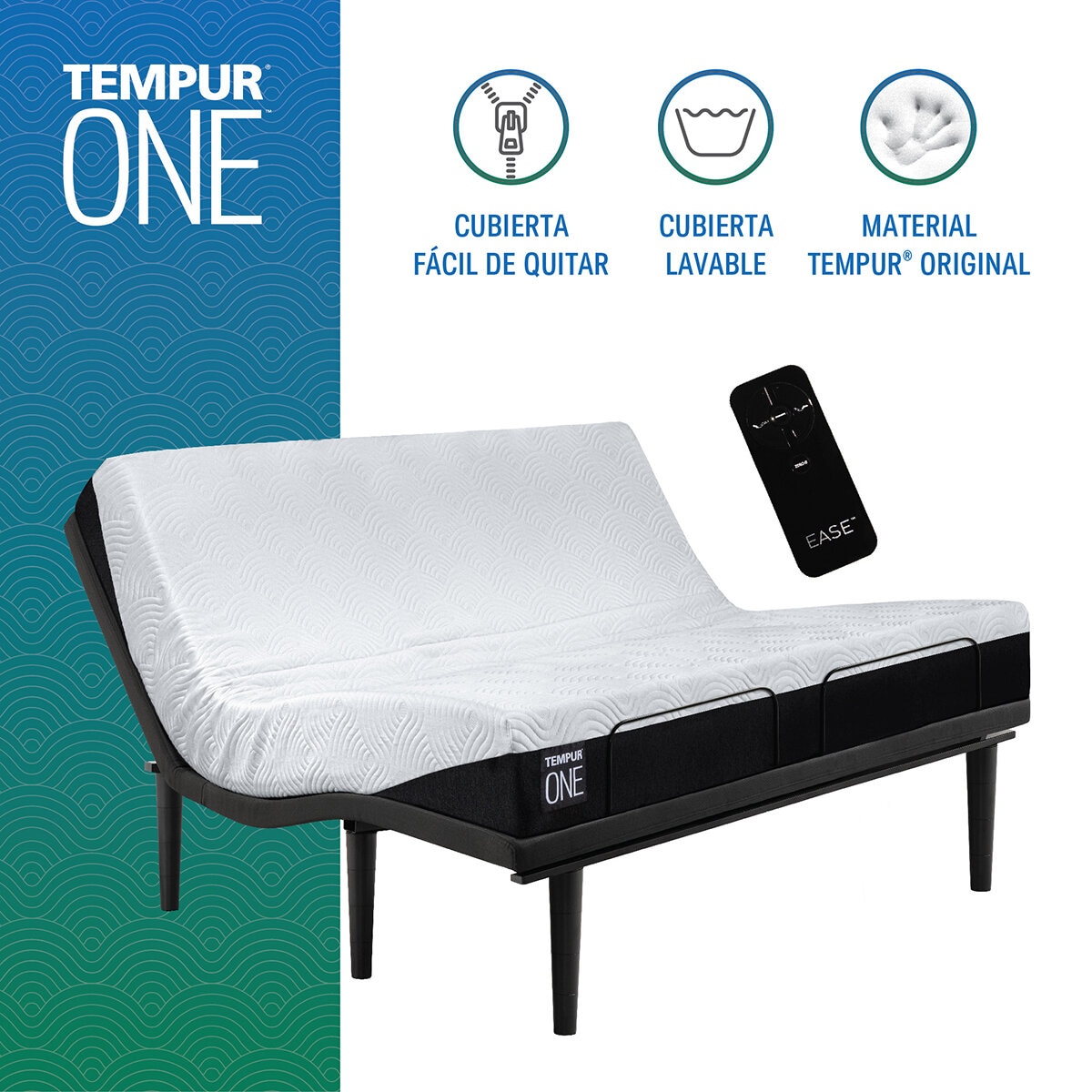 Set Tempur One + Ease King Size