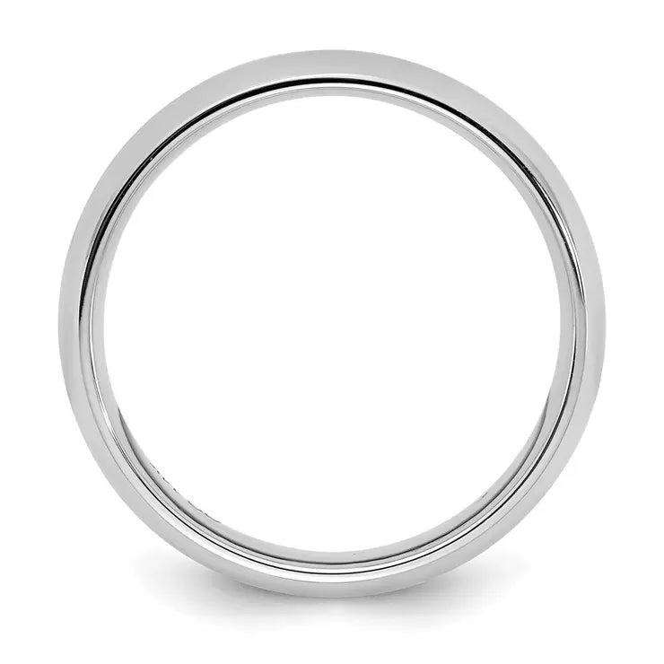 Argolla de matrimonio, 3mm, Comfort Fit, Oro Blanco 14k, Talla 10 Argolla de matrimonio, 3mm, Comfort Fit, Oro Blanco 14k, Talla 10
