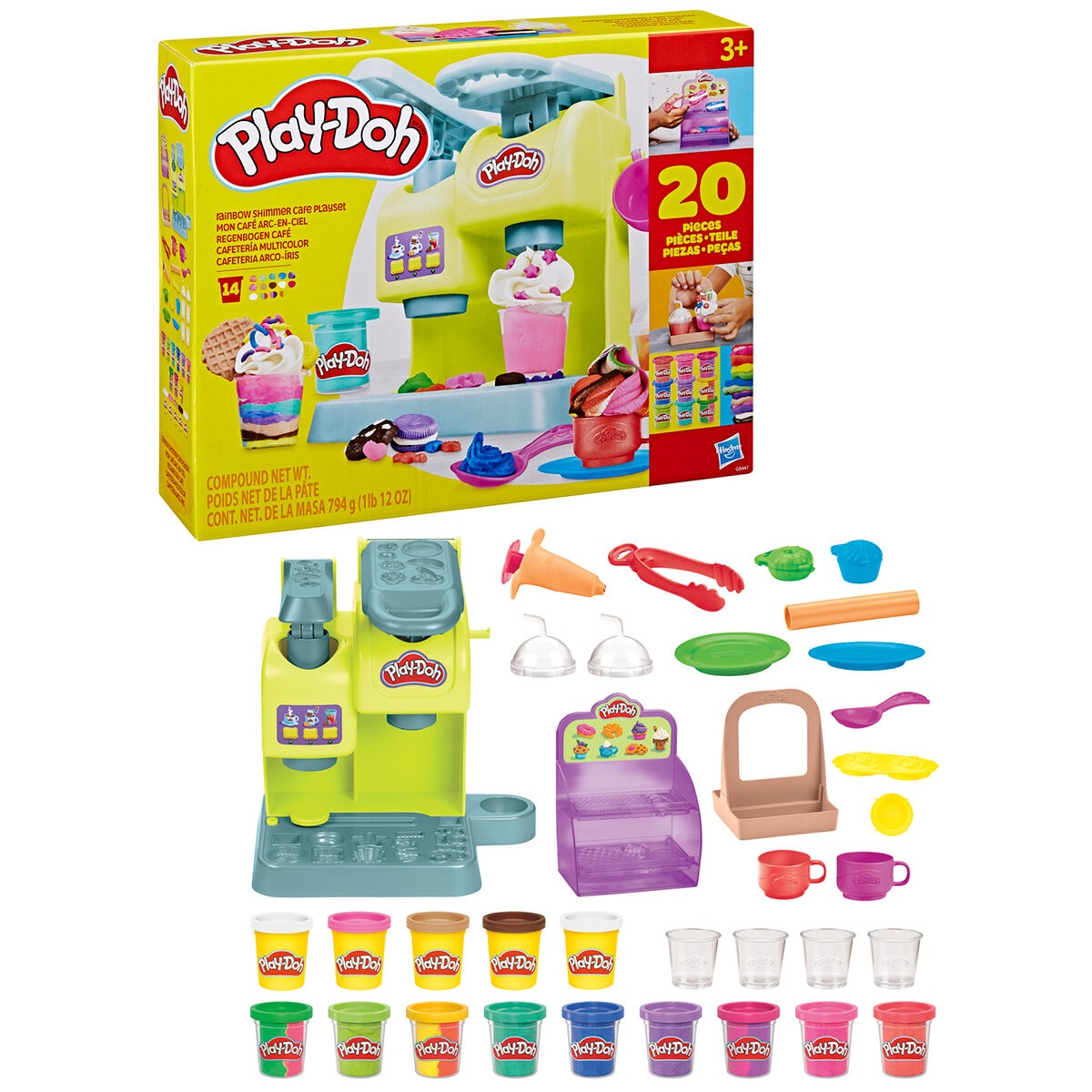 Cafeteria Multicolor Play Doh Costco Mexico