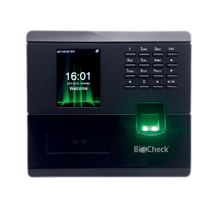 Biocheck Reloj Checador H Brido Facial Y Huella Digital Para