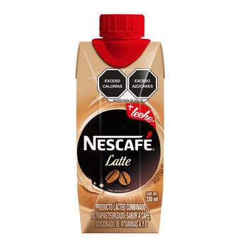 Nescafé Bebida Latte 12 pzs de 330 ml
