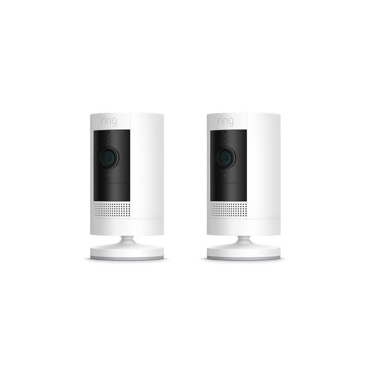 Ring, Bundle 2 Cámaras de Seguridad Inalámbricas Stick Up Cam 3ra Generación Ring, Bundle 2 Cámaras de Seguridad Inalámbricas Stick Up Cam 3ra Generación