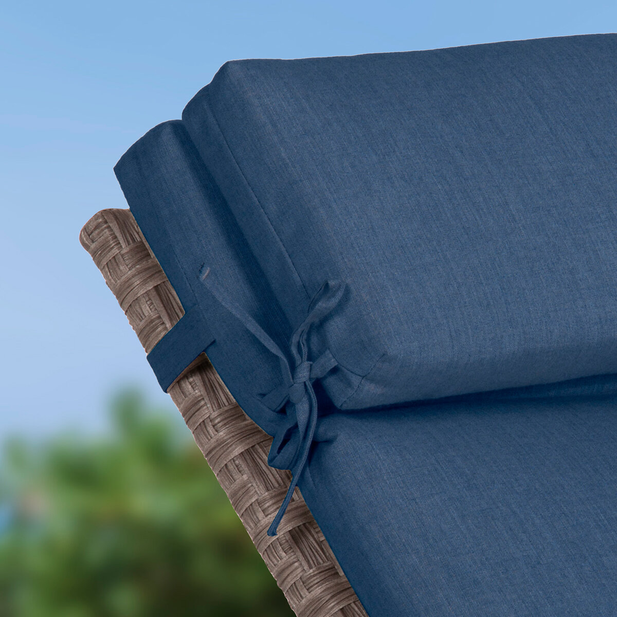 Peak Season, Cojin para Camastro Azúl 2 Piezas Peak Season, Cojin para Camastro Azúl 2 Piezas