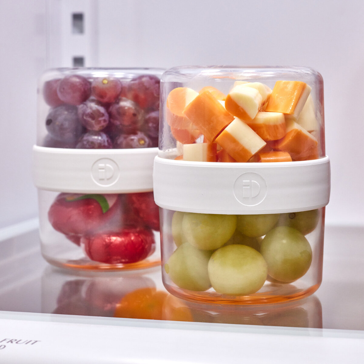 IDesign Juego de 4 Contenedores Apilables para Botanas IDesign Juego de 4 Contenedores Apilables para Botanas