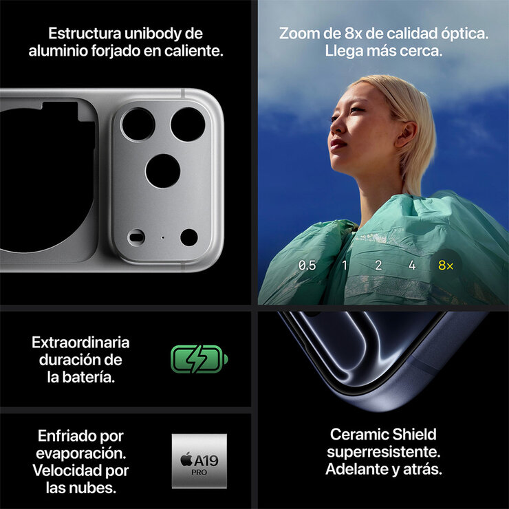 Apple iPhone 17 Pro Azul Profundo Apple iPhone 17 Pro Azul Profundo
