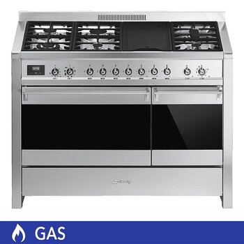 smeg estufa de gas 48"