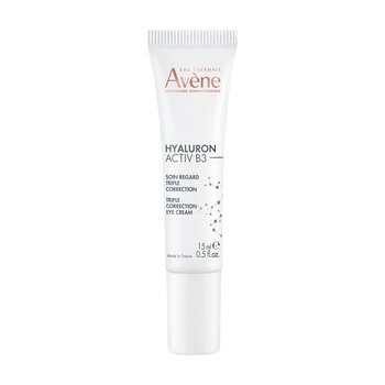 Avène Crema Contorno de Ojos Reafirmante, Regenerador, Corrector Día y Noche HYALURON ACTIV B3 15 ml