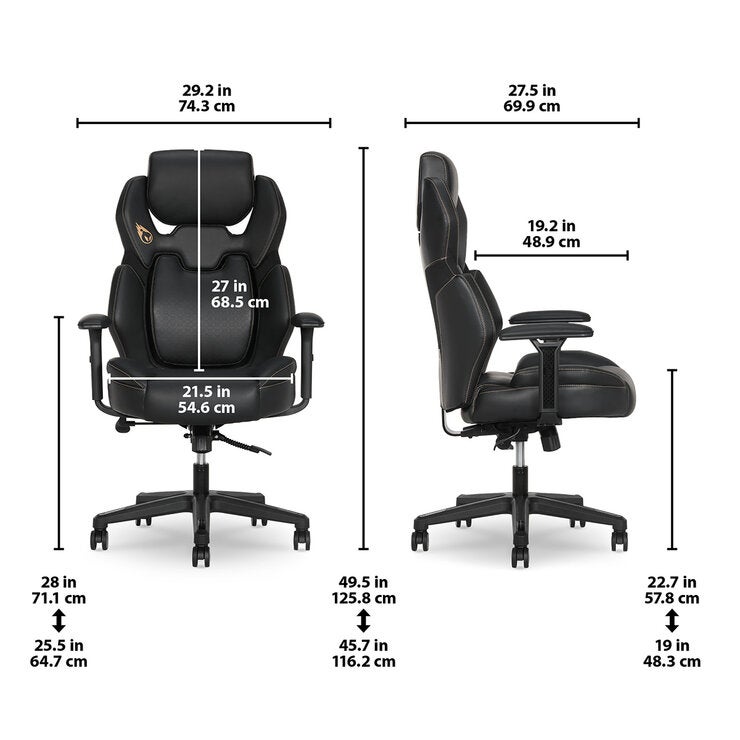 DPS, Silla para Videojuegos con Cabecera Ajustable DPS, Silla para Videojuegos con Cabecera Ajustable