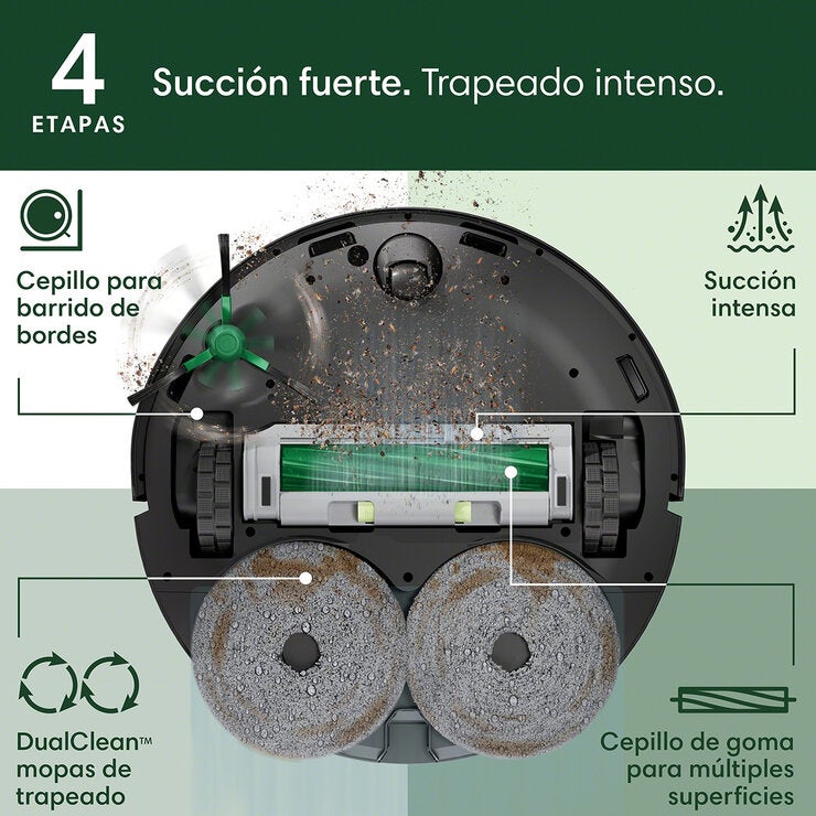 iRobot Roomba Combo 405 Aspiradora y Trapeador con Estación AutoWash iRobot Roomba Combo 405 Aspiradora y Trapeador con Estación AutoWash