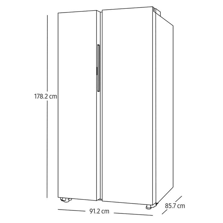 Samsung Bespoke AI Refrigerador 28' Side by Side Samsung Bespoke AI Refrigerador 28' Side by Side