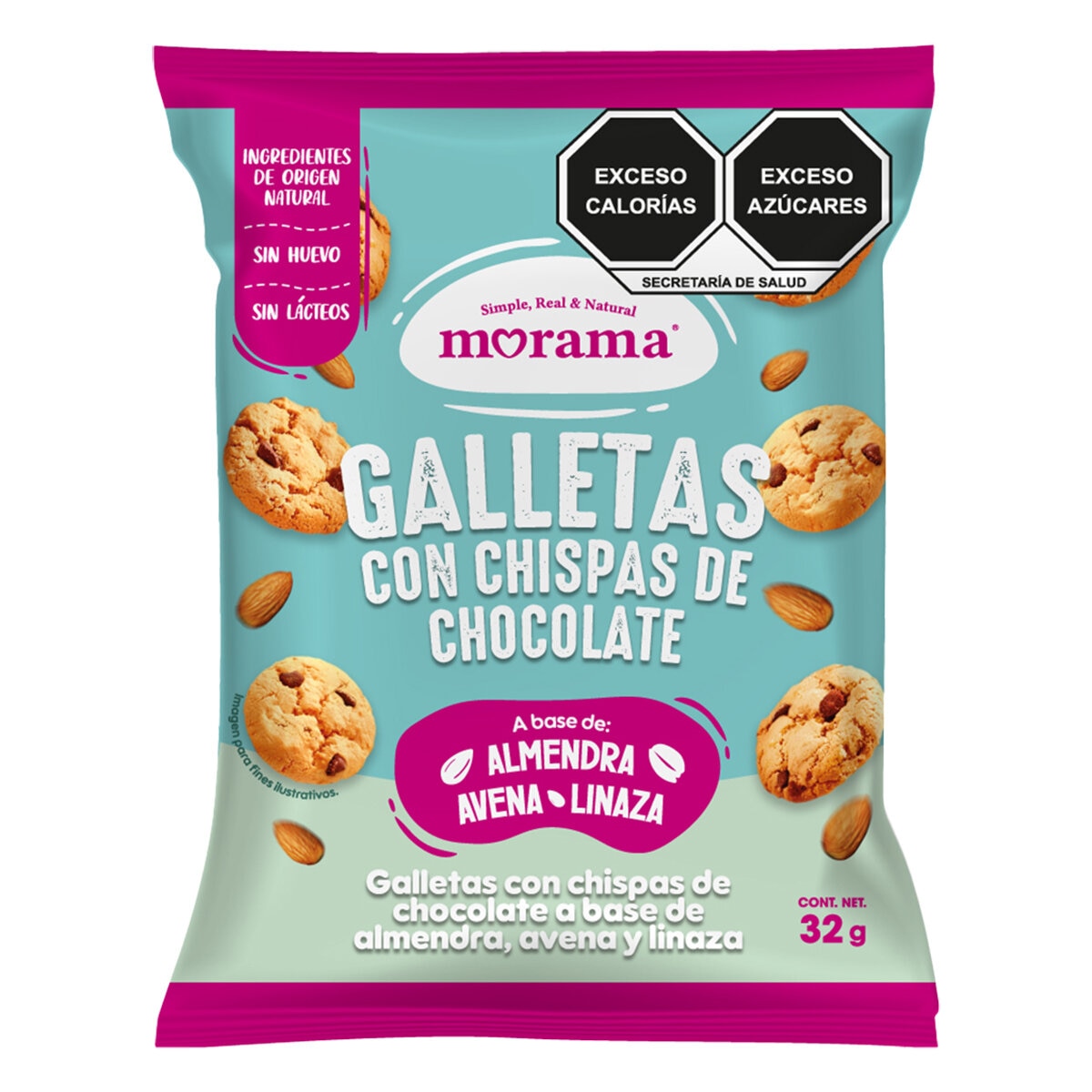 Morama Galletas Chispas Chocolate 384 g Morama Galletas Chispas Chocolate 384 g