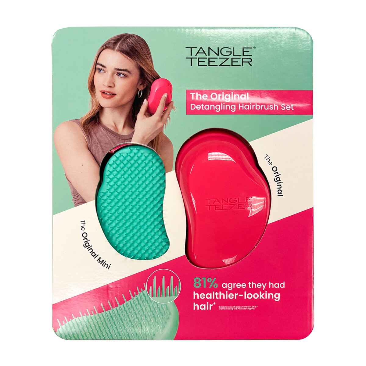 Tangle Teezer Set de Cepillos para Cabello 2 pzas