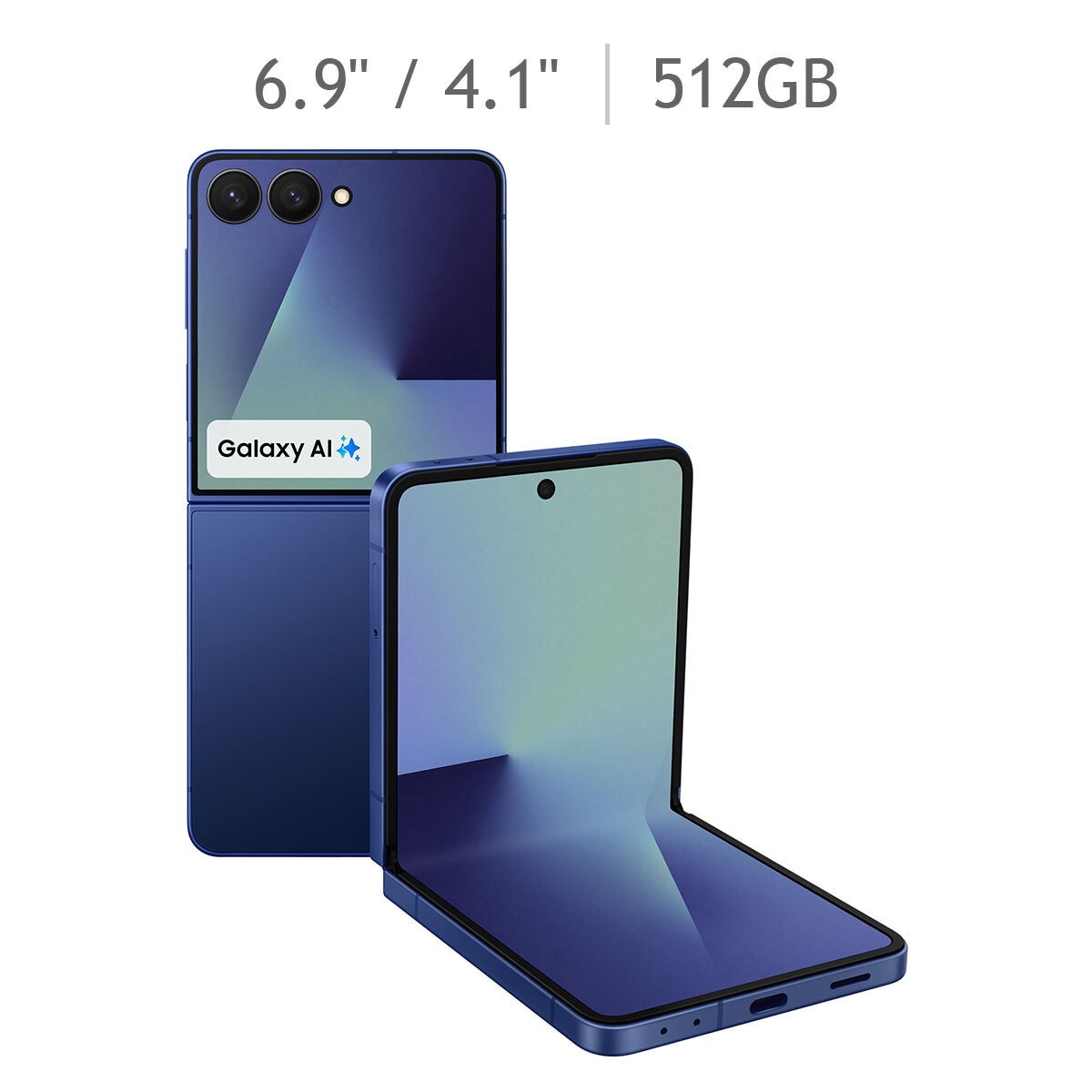 Samsung Galaxy Z Flip 7 512GB Sombra Azul Samsung Galaxy Z Flip 7 512GB Sombra Azul