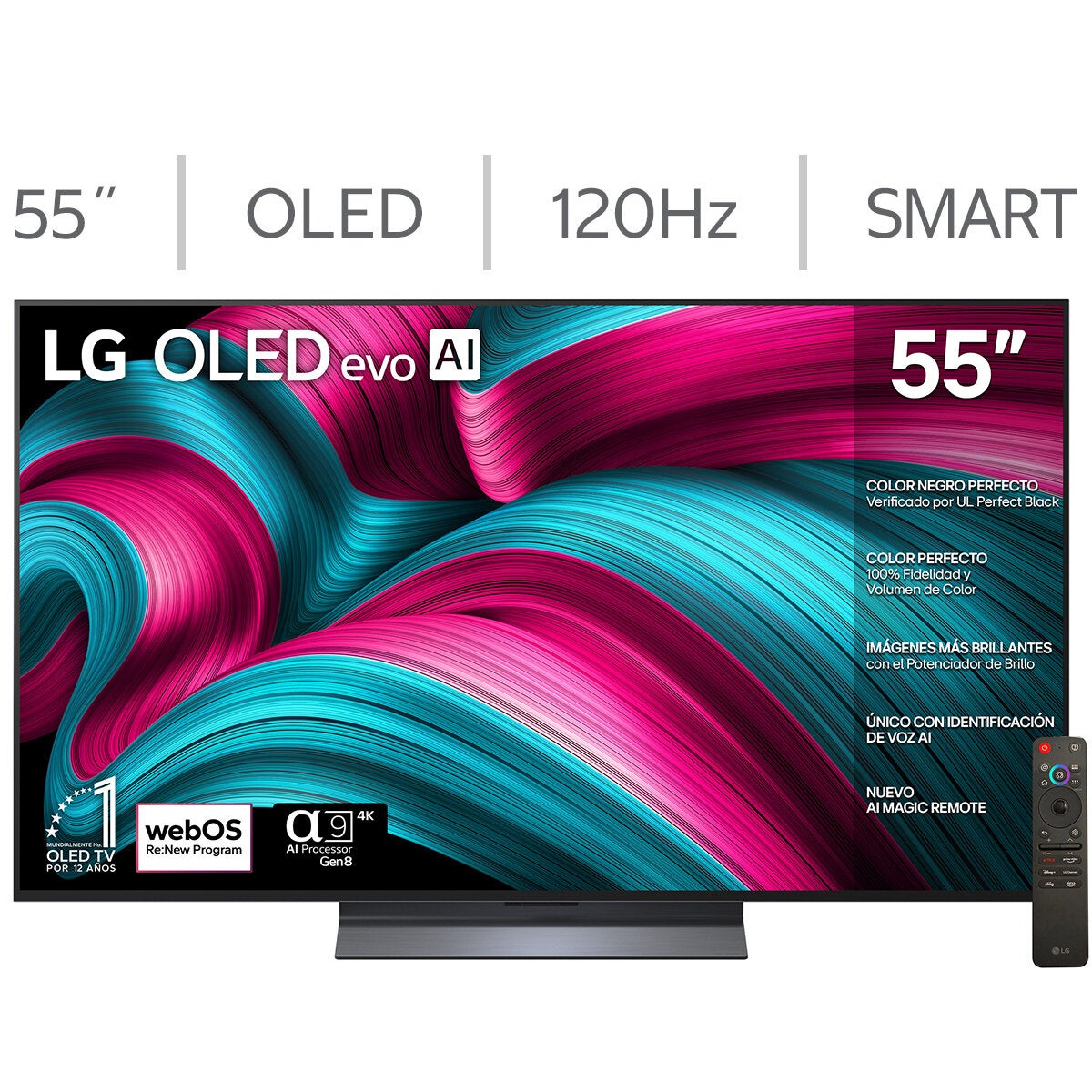 LG Pantalla 55" OLED 4K Smart TV LG Pantalla 55" OLED 4K Smart TV