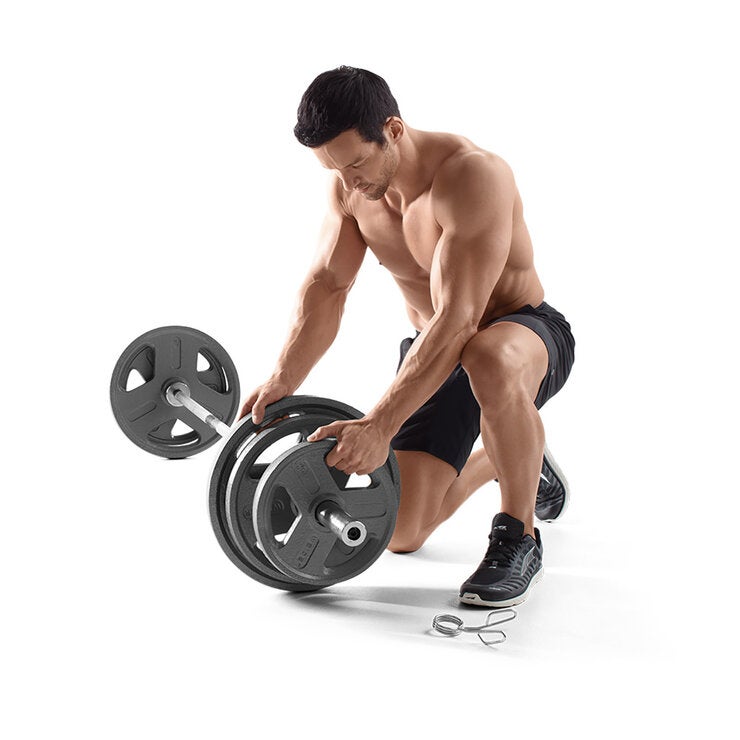 Weider Set de Barra Olímpica con Discos Weider Set de Barra Olímpica con Discos