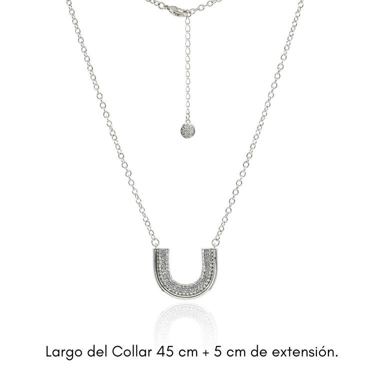 Mayfer, Dije en Forma de Herradura, con Cristal Austríaco Mayfer, Dije en Forma de Herradura, con Cristal Austríaco