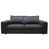 Muebles Liz, Lenox, Love Seat Gris Obscuro