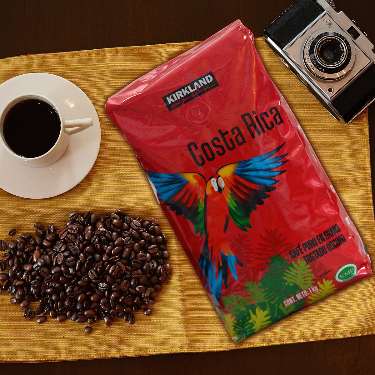 Kirkland Signature Costa Rica Café en Grano 1 kg Kirkland Signature Costa Rica Café en Grano 1 kg