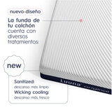 Luuna Colchón Original Memory Foam, Queen