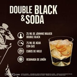 Whisky Johnnie Walker Double Black Blended Scotch 750 ml